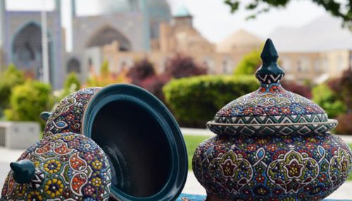 دوره آموزش میناکاری سفال