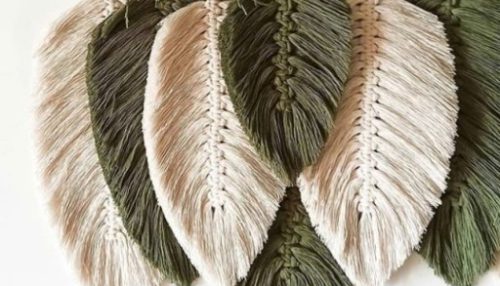 آموزش برگ مکرومه