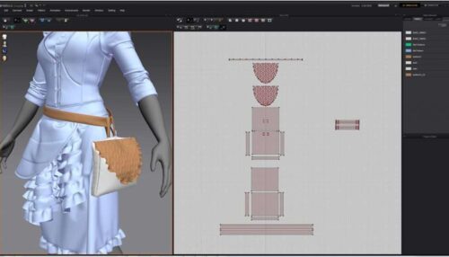 دوره طراحی لباس سه بعدی